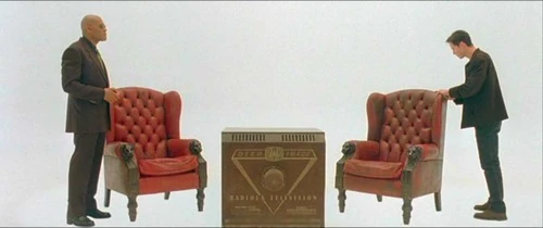 the matrix neo and morpheus construct